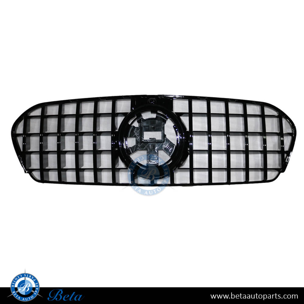 Radiator Grille Gt Look For AMG Bumper All Black for Mercedes GLE-Class W167 2019 -Up models, Part Number 1678881A00 Radiator Grille Gt Look For AMG Bumper All Black for Mercedes GLE-Class W167 2019 -Up models, Part Number 1678881A00
